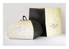 Özsüt Cake Box And Bag Design Arzucalisir