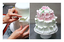 Wilton Cake Decorating Course 3 Final Cake