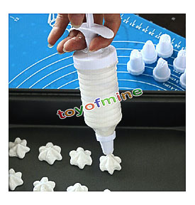 8Pcs Set Nozzles Cake Icing Piping Decorating Modelling Bakeware Tools