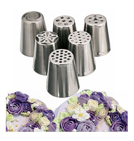 Tulip Icing Piping Nozzle Stainless Tips Flower Cake Decor Tool DIY 2