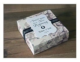 Wedding Cake Boxes Box For Wedding Cake Slice By DogwoodHillDesign