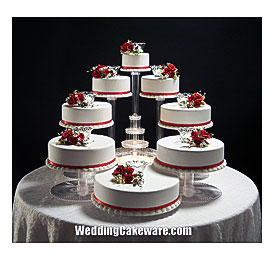 Tier Wedding Cake Stand Cascade For Sale Cheap Baking Tools