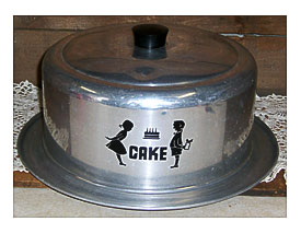 Vintage Aluminum Cake Carrier West Bend Baking Dining And