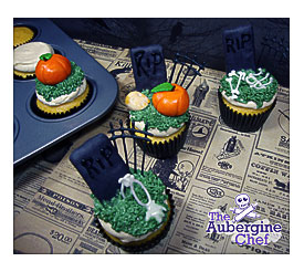 2013 Halloween Cupcake Inspiration Butternut Squash Yellow Cupcakes