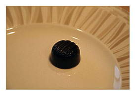 Salted Caramel Ganache (molded projectile)