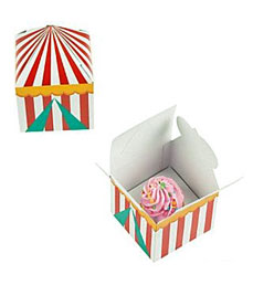 Express Fun Express Cardboard Big Top Cupcake Boxes
