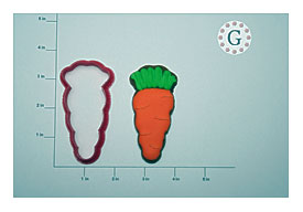 Carrot Cookie Cutter 3 Size Options The Gingerbread Cutter Company