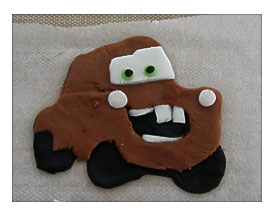 The Bake Files Cars Movie Cupcake Topper Mater