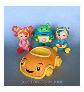 Custom Cakes By Julie Team Umizoomi Cake Toppers