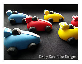 Race Car Cake Toppers By KrazyKoolCakeDesigns On Etsy