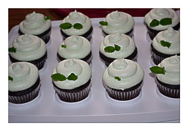 Mint Chocolate Cupcakes Incredible Edible Stuff Pinterest