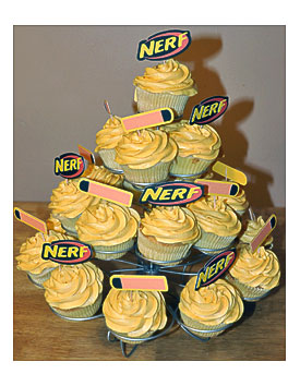 Nancy's Craft Spot Carter's Nerf Cupcakes