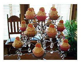 Chandelier Cupcake Stand Lauren's Chandelier Cupcake