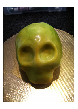 Edge Desserts Severed Head Cake Topper Yes, It's Gross, But It's