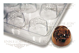 Silicone Polycarbonate 3D Chocolate Molds