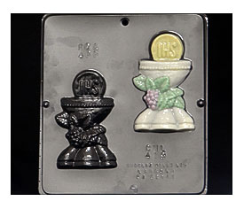 First Communion Chocolate Candy Mold Religious By CandyMoldsNMore