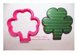 Shamrock Clover COOKIE CUTTER By CristinsCookies On Etsy