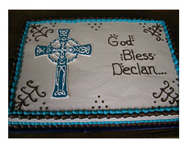 Celtic Cross Confirmation Cake Jungle Animal Cupcakes Uniq