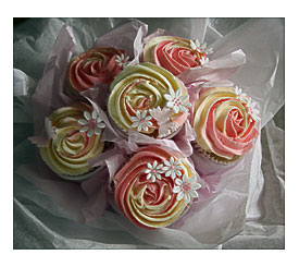 Pink Butterfly Cupcake Bouquet Cupcakes From £2.00 Each
