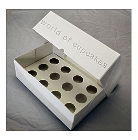 12 Hole 4.5 Cm Diameter Mini Cupcake Box Wholesale Welcome