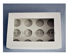 12 Hole Cupcake Box With Window Set Of 2 Wholesale Welcome