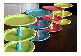 Wall Tutorials DIY Cake Cupcake Stands Cute & Inexpensive To Make