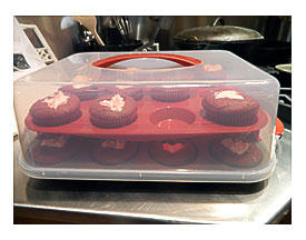 Handy Cupcake Carrier Made By Rubbermaid And Purchased At Target