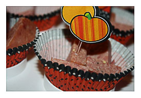 Of Course, Adorable Halloween Picks With Coordinating Wilton Cupcake