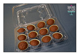 Clear Plastic Hinged MINI Cupcake Containers By BakingIsOurJam