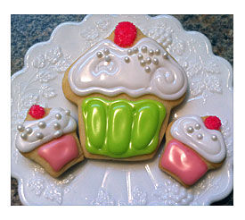 Closet Crafter Cupcake Cookies