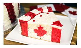 Canadian Flag Cake For Canada Day From Cookies Cupcakes And Cardio