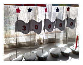Cupcake Flags