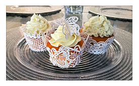 How To Make Cupcake Wrappers Using Cake Lace YouTube