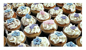 Wholesale Cupcakes. Lucks Dec Ons Decorations Molded Sugar Cup Cake