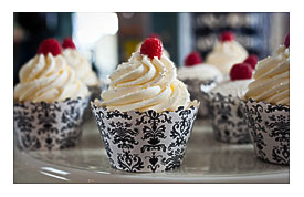 Bella Cupcake Couture » Blog Archive Cupcake wrappers damask black