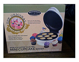 Mini cupcake maker