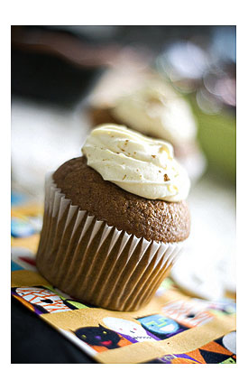 pumpkin excitement cupcakes