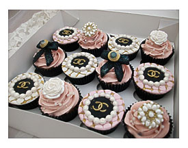 Chanel Cupcakes Another Set Of Chanel Cupcakes Ordered By