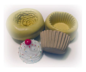 Cupcake Mold Deco Sweets Kawaii Soap Silicone Von WhysperFairy