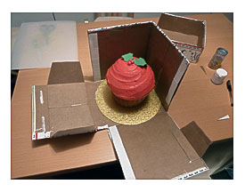 Giant Cupcake Box My Very Talented Boyfriend Customised Th