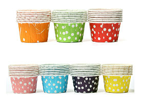 100pcs Colorful Paper Cupcake Liners Muffin Cases Greaseproof Dessert