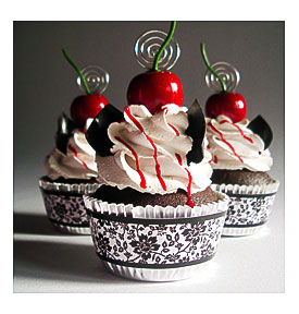 Negroid Forest Faux Cupcakes
