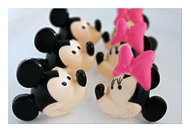 Mickey Mouse Ring Cupcake Toppers The Hippest