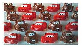 Cars Cupcake Rings Picks Or Cake Toppers Perfect For Disney