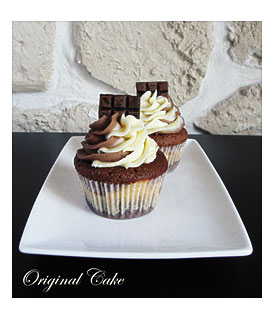 Cupcakes 3 Chocolats Original Cake