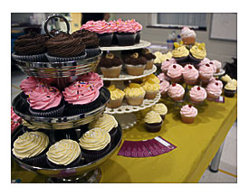 Tiered Cupcake Stands And Serving Trays AV Party Rental