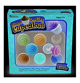 Resources Smart Snacks Shape Sorting Cupcakes