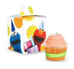 Sesame Street Party Cupcake Boxes 4 