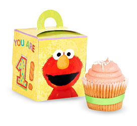 Sesame Street Elmo's 1st Cupcake Boxes 4 