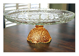 14 Gold Cake Stand Glass Cake Stand Wedding By TheRocheStudio